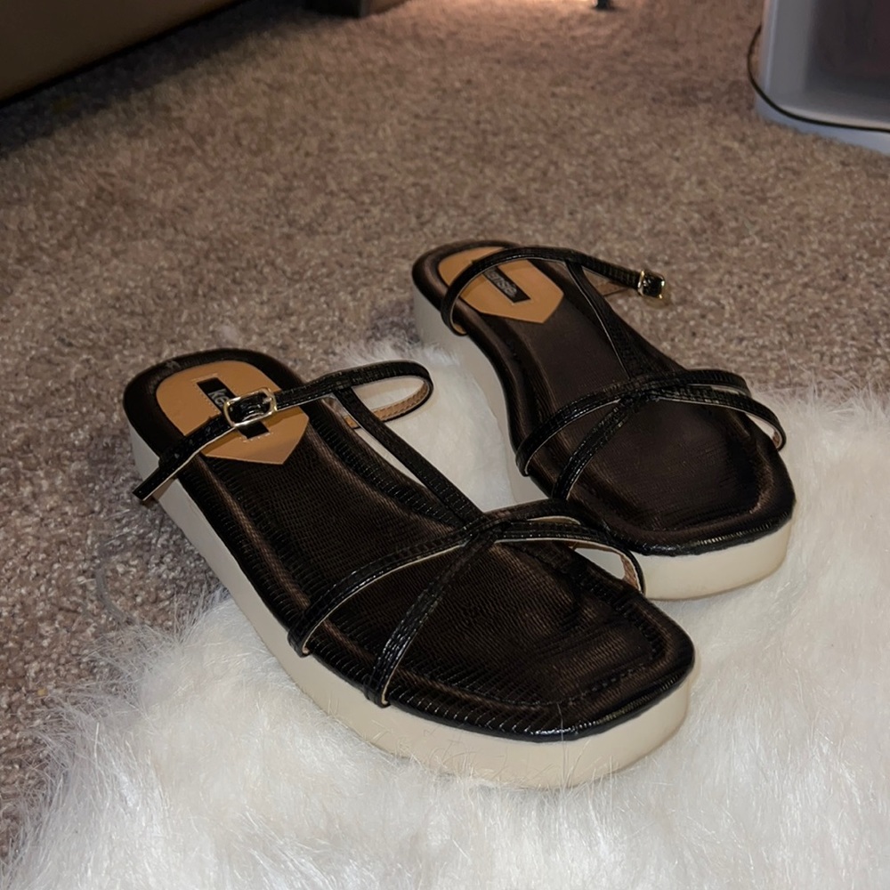 Black sandals
